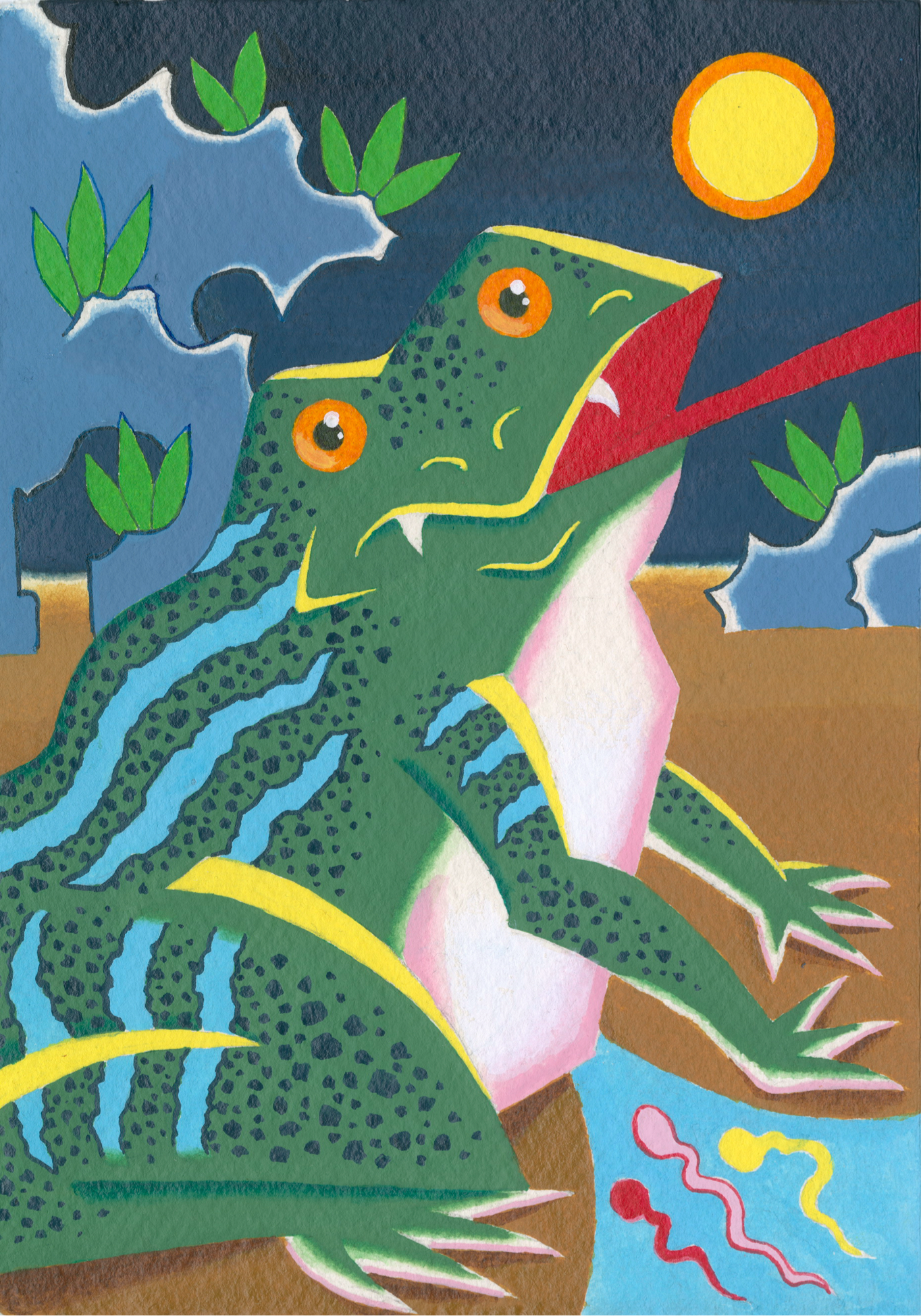 Kaeru - Limited Edition Print of 30