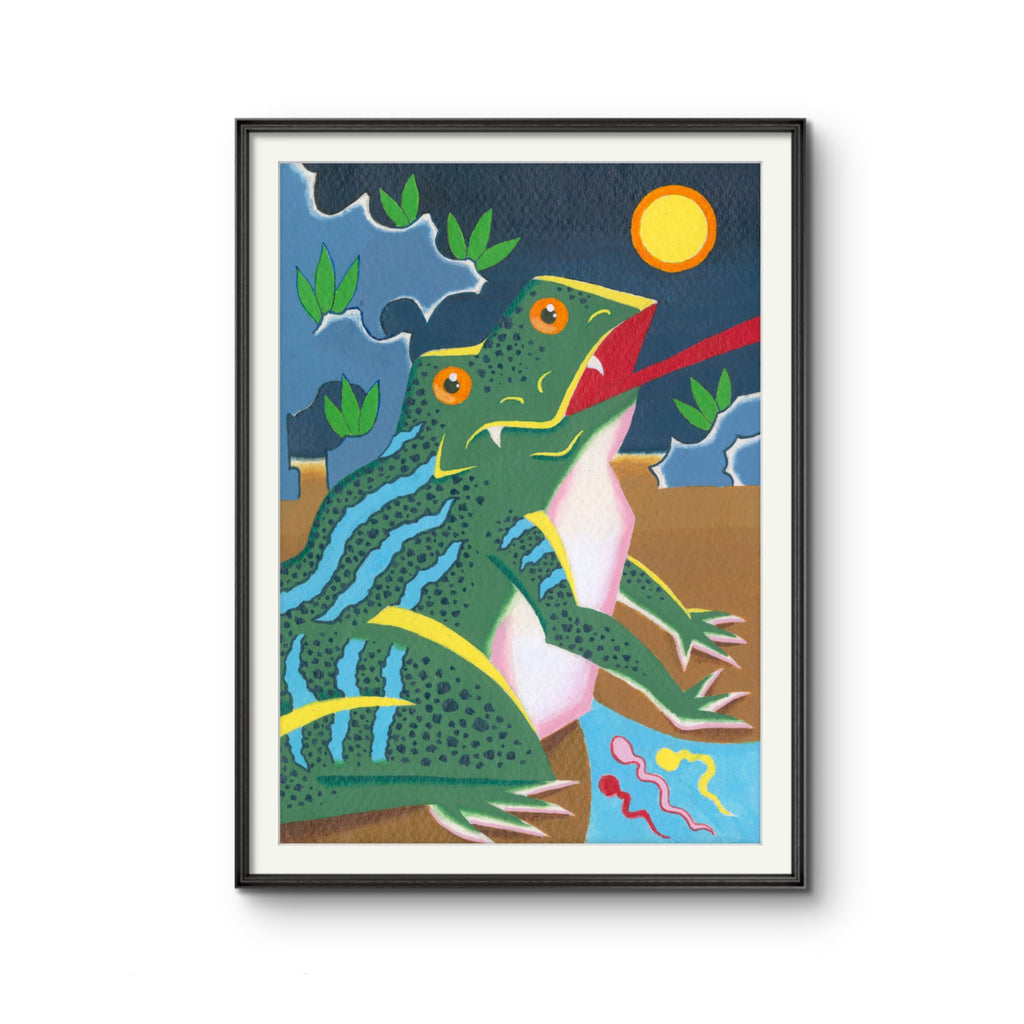 Kaeru - Limited Edition Print of 30