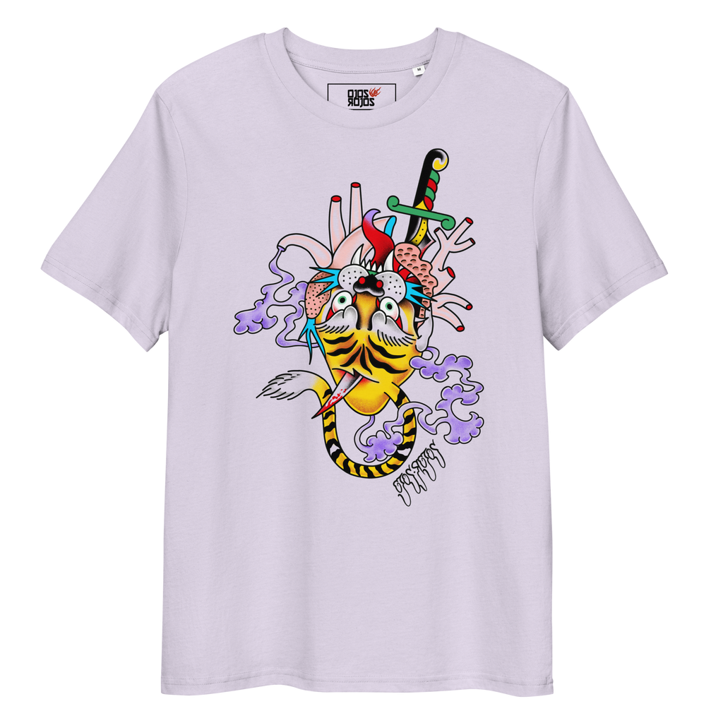 Psychedelic Tiger & Dagger - T-shirt