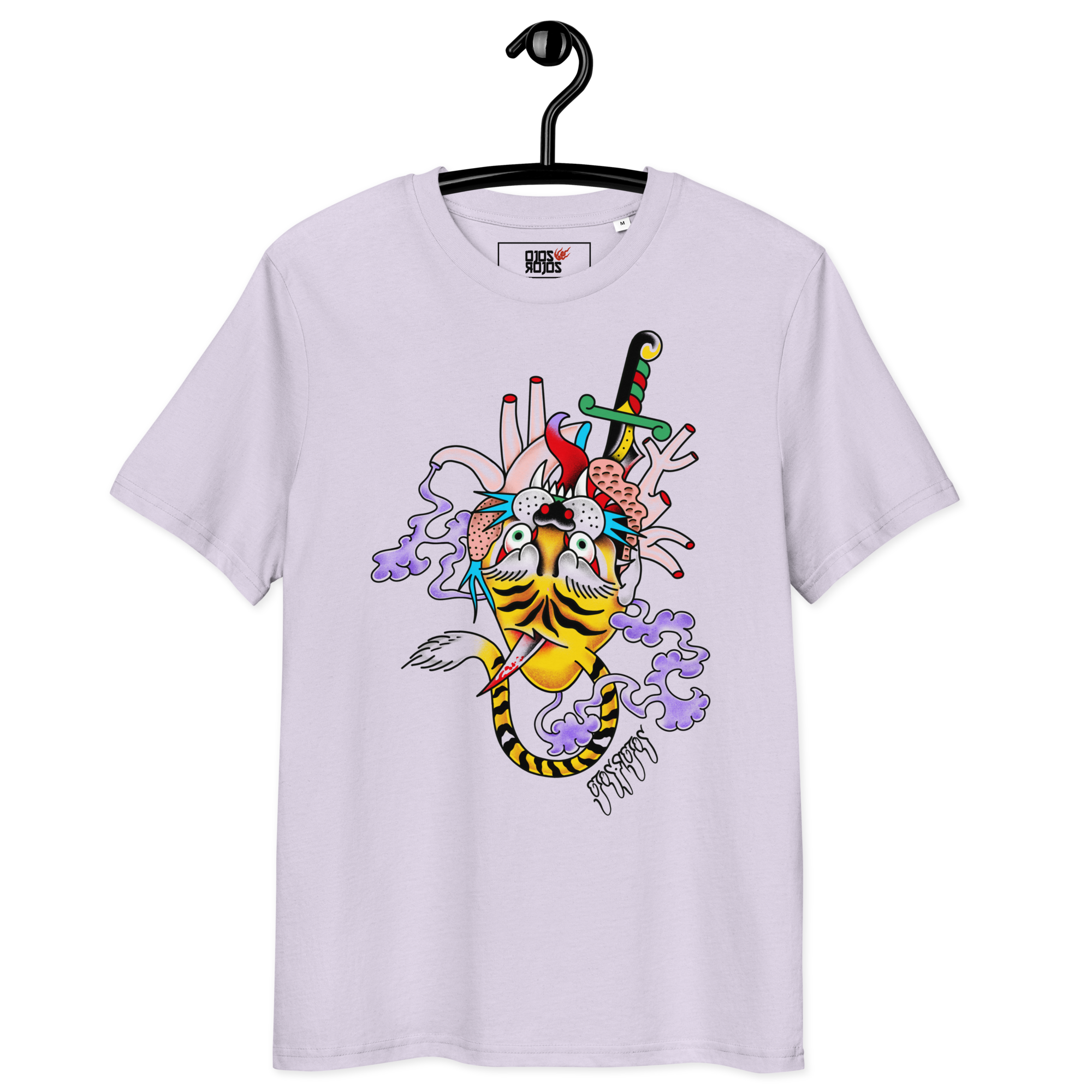 Psychedelic Tiger & Dagger - T-shirt