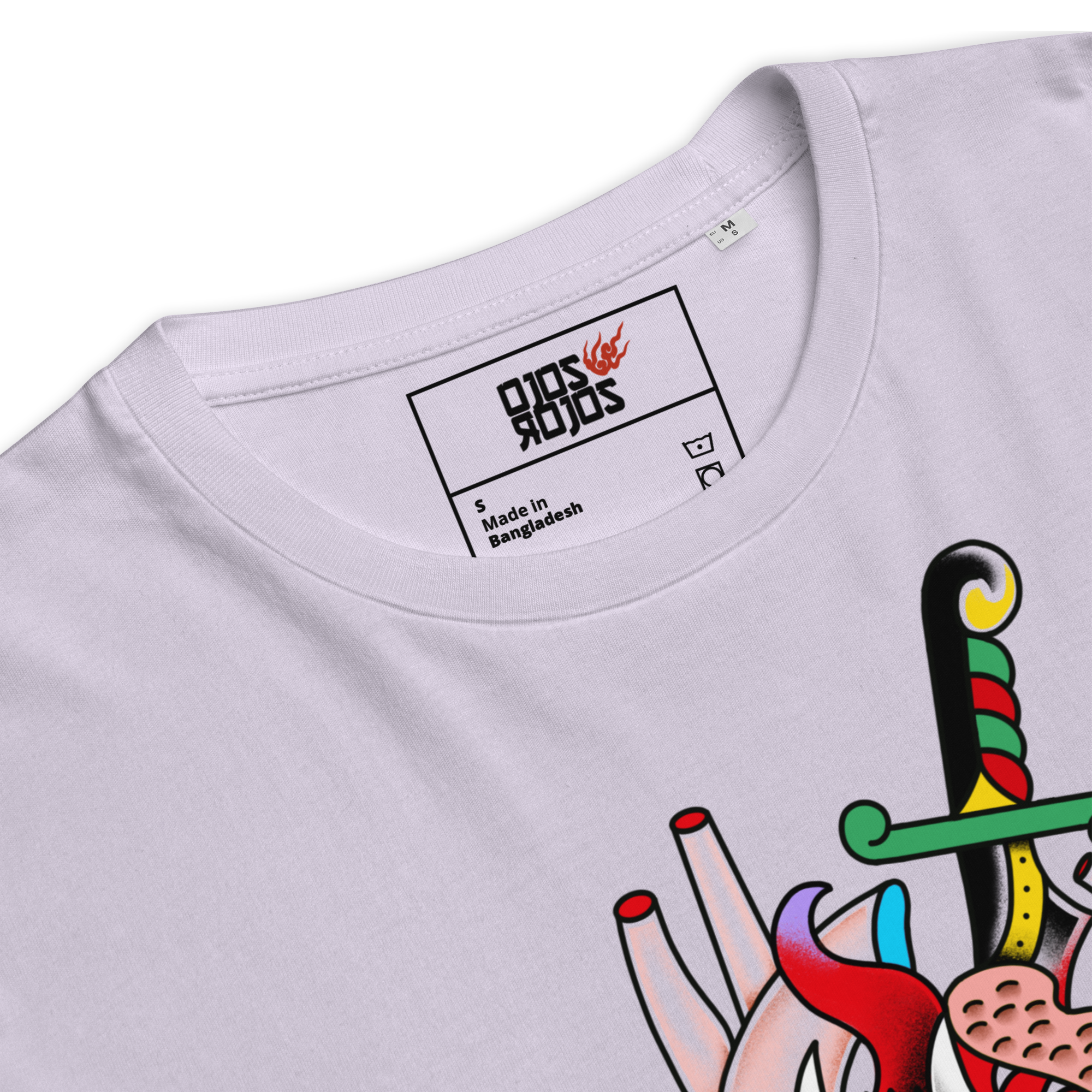 Psychedelic Tiger & Dagger - T-shirt